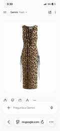 Vestido Animal Print